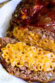 · this old fashioned meatloaf recipe has been passed down for a few generations and is still one of my favorites meatloaf recipes ever! Mac And Cheese Stuffed Meatloaf Family Fresh Meals