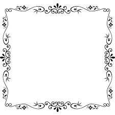 Decorative Vintage Style Frame Vintage Fashion Poster Background Design Frame Border Design