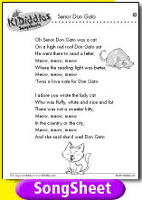 Read 9 reviews from the world's largest community for readers. Senor Don Gato Song And Lyrics From Kididdles