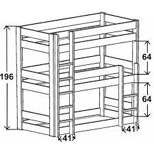 Triple Bunk Bed Inseparable Mathy By Bols Dominique Collection