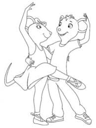 Printable angelina ballerina coloring pages. 20 Free Printable Angelina Ballerina Coloring Pages Everfreecoloring Com