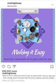 Recipe App Making It Easy Food App Branding Inspiration Social Media Post