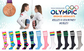 Newzill Compression Socks Us Olympic Fencer Recommend For Men Women 20 30mmhg