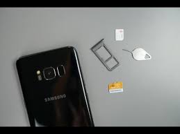 Galaxy s8 sim card removal. Inserting Sim And Sd Card In Galaxy S8 S8 Youtube