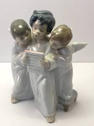 Lladro Figurines Angel Trio Lladro Figurines Vintage