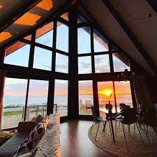 Airbnb On Instagram Your Private Beach Is Only 90 Minutes From Nyc By The End Of Your First Sunset At Superhost Amber S A Frame You Airbnb Tide Pools Villa