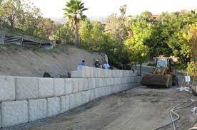 Brings a natural look to your wall. Large Concrete Block Retaining Walls Ibrs Inc