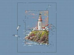 Maybe you would like to learn more about one of these? Lighthouse Cross Stitch Pattern Modern Cross Stitch Pattern Map X Stitch Counted Cross Pdf Pattern Kits How To Craft Supplies Tools Dekorasyonu Net