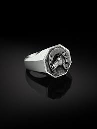 925 Silver Horse Signet Mens Ring Handmade Horseshoe Man Etsy Rings For Men Silver Chain For Men Silver Rings Handmade