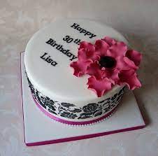 A very cute cake for first birthday featuring winnie the pooh and tigger. Birthday Cake Picture Elegant Birthday Cakes Birthday Cakes For Women Happy Birthday Cakes