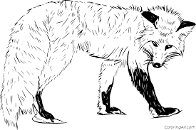 Family coloring free pages to print my book minions page. Red Fox Coloring Pages Coloringall