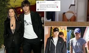 Ashton kutcher famously married actress demi moore in 2005, the couple divorced about six years later. Demi Moore Blasts Ex Husband Ashton Kutcher For Shaming Her By Sharing Underwear Snap In 2009 Daily Mail Online