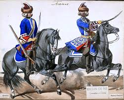 French Mounted Grenadiers Of Louis Xv 1730 S Historical Period Military Headgear French Army