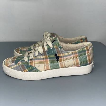 Las mejores ofertas en Zapatos Atléticos Polo Ralph Lauren a Cuadros para  Mujeres | eBay