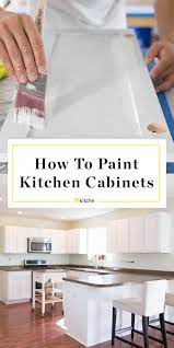How To Paint Your Kitchen Cabinets So It Looks Like You Totally Replaced Them Painting Kitchen Cabinets Wooden Kitchen Cabinets Kitchen Paint