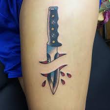 #matt houston #vancouver tattoo #chef tattoo #knife tattoo. 50 Amazing Sword Dagger And Knife Tattoo Designs Tattooblend