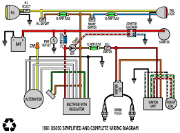 On the ignition cluster there is another set of 5 small wires in another tube that sat next to the key hole. Simplified Wiring Diagram For 78 Yamaha 1100 Motorcycle Wiring Diagram Have
