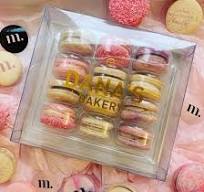 Custom Blank Transparent Macaron PET Box Clear PVC Plastic ...