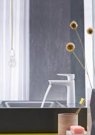 Hansgrohe Talis E Mitigeur De Lavabo 110 Ch3 Coolstart Avec Tirette Et Vidage Finition Blanc Mat Ref 71713700 Cedeo