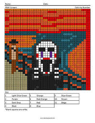 Search through 52278 colorings, dot to dots, tutorials and silhouettes. Fnaf Scream Coloring Page Coloring Squared