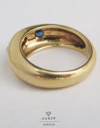 Mit drei goldringen, mit diamanten besetzt, sowie aus keramik oder. Cartier Bandring Daphne 750 Gold 18k Brillant Saphire Aarpp De