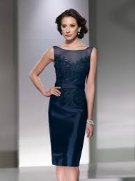 Top Quality Sleeveless Navy Blue Taffeta Mother Of The Bride Dresses With Jacket Mother Bride Mother Of The Bride Dresses Mother Of The Groom Gowns Bride Dress
