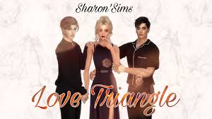 Pose Pack Sims 4 Love Triangle Sims Sims 4 Sims Love
