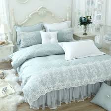 White pink feminine bedroom inspiration cozy beds #femininehomedecor. Sage Green Vintage Shabby Chic Gothic Pattern Drop Ruffle Romantic Victorian Lace Feminine Twin Full Queen Bed Comforter Sets Shabby Chic Bedding Sets Luxury Bedding Sets