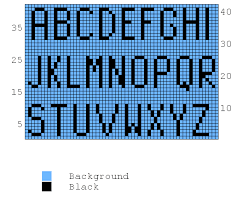 The 9 free cross stitch and back stitch alphabets provided by the spruce crafts will get you started making your own personalized cross stitch designs. Alphabet Knitting Charts Knitting And Com
