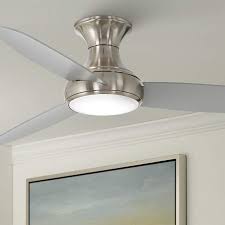 Apply this concept to the range of orient decorative ceiling fans and you will get what your heart has always longed for. 54 Concept Iii Brushed Nickel Hugger Wet Rated Led Smart Ceiling Fan 86r20 Lamps Plus