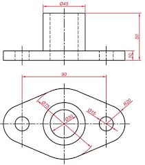 Teknik Resim Gorunus Cikarma Ornekleri Ornek Cizimler Makine Egitimi Vistas Dibujo Tecnico Tecnicas De Dibujo Dibujo Tecnico 3d