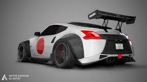 Our niko edition widebody kit for the 370z is an exclusive numbered edition kit. Artstation Nissan 370z Widebody Anton Kavousi