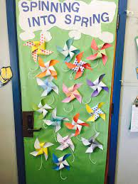 Spring Classroom Door With Images Spring Classroom Door Spring Door Decoration Door Decorations Classroom