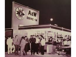 A W Root Beer Drive In A 1960s Bright Spot A W Root Beer Root Beer Vintage Restaurant