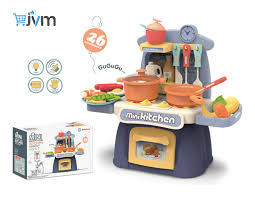 You are playing kids kitchen. Jvm Little Chef Kids Kitchen Play Set With Light Sound Cooking Kitchen Set Play Toy Buy Online In Guam At Guam Desertcart Com Productid 182266125