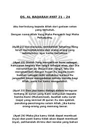 Tuhan kami, janganlah engkau bebankan kepada kami beban yang berat. Doc Arti Al Baqarah Wahyu Sigit Academia Edu