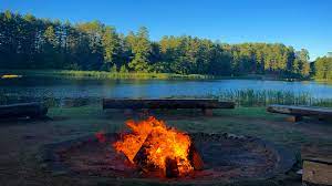 Campfire Backgrounds Camp Echo Lake