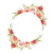 Delicate floral seamless pattern with hand drawn blush pink garden flowers and bright pink leaf on white background. Beautiful Frame Background With Floral Garden Roses 3d Anniversary Autumn Png And Vector With Transparent Background For Free Download Floral Art Frame Background Rose Flower Pattern