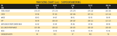 10 punctual clothes sizing chart