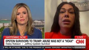 Epstein survivor who invited Trump to meet with her says she's heard  "crickets" in response