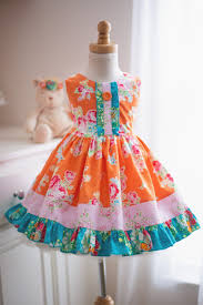 Handmade little girls summer dresses. Kinder Kouture Indian Summer Cotton Frocks For Kids Dresses Kids Girl Kids Designer Dresses