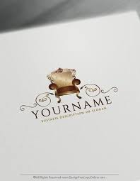 Free Vintage Logo Maker Online Interior Decor Furniture Logo Design Vintage Logo Maker Logo Maker Vintage Logo