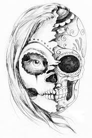 Candy Skull Tattoo Designs Skulls Drawing Sugar Skull Drawing Skull Drawing
