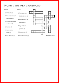 Maybe you would like to learn more about one of these? Bible Crossword Puzzle Noah The Ark Biblepuzzles Com