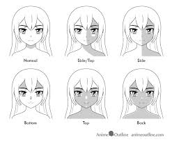 How To Shade An Anime Face In Different Lighting Animeoutline How To Shade Shading Faces Shadow Drawing