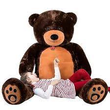 Wowmax 6 Foot Giant Teddy Bear Stuffed Animals Coffee Teddy Bear Toys Teddy Bear Plush Giant Teddy Bear