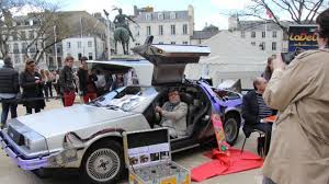 2 virgule 21 gigowatts ?!. Video Sensations Garanties A Vannes Avec La Delorean Du Film Retour Vers Le Futur Vannes Maville Com