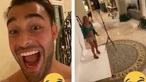 As per his internet, he visited l.a. Britney Spears And Sam Asghari Post Videos Hopping Aboard Private Plane For Mystery Trip Daily Mail Online