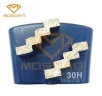 Mosdan Abrasive Ez Change Double Zigzags Diamond Grinding Shoe