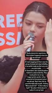 🗣 back to 3-4years that Becky read comments what she feels? 🪽: "She's  really sensitive Actually only last year I can let it go need to accept  you're in public figure under